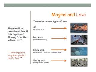 Types of lava | PPT