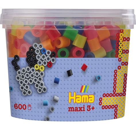 Hama Maxi Perlen Dose Ca B Gelperlen Neon Gemischt Kaufen