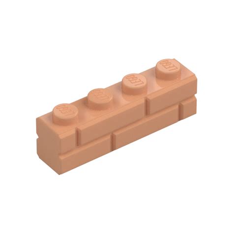 LEGO Brick 1 X 4 With Embossed Bricks 15533 Brick Owl LEGO