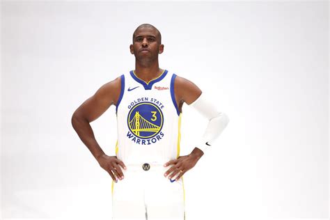 NBA media day: Chris Paul in a Warriors jersey - Golden State Of Mind