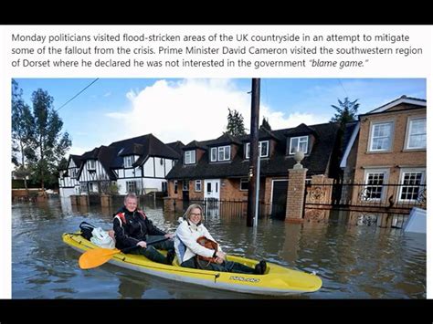 Biblical Flooding Spreads Across Uk In Worst Rainfall In Over 200