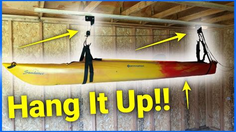 Kayak Hoist Installation Highlights Youtube