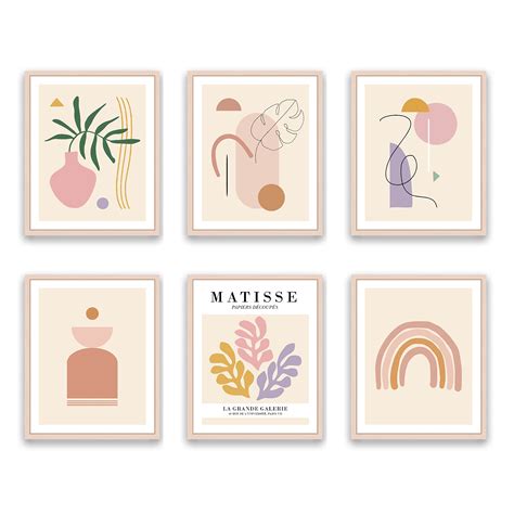 Buy Cornerora Matisse Prints Matisse Wall Art Danish S Danish Pastel