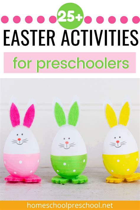 Free Printable Easter Activities For Preschoolers