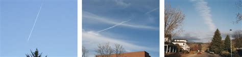 Contrails Three Types Center For Science Education