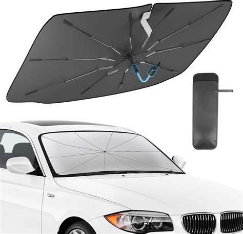 Car Windshield Sun Shade Umbrella Pemotech Layers Nano Coating