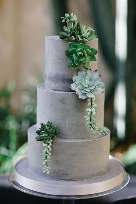 Concrete Wedding Cake Monochrome Wedding At Syon Park London Chris