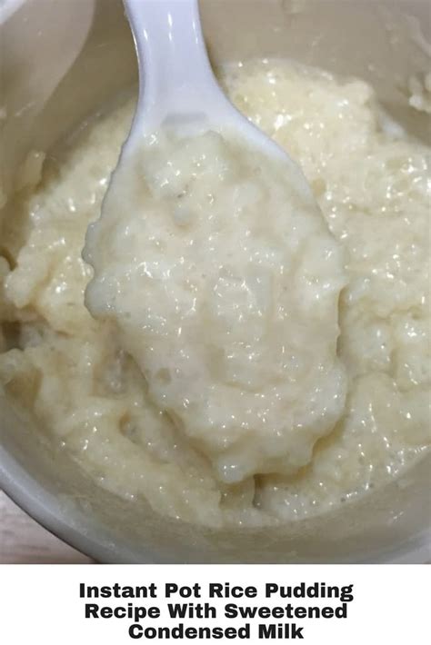 Quick Rice Pudding Recipe Condensed Milk | Besto Blog