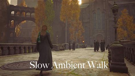 Relaxing Hogwarts Walk To Choir Practice Hogwarts Legacy Ambience