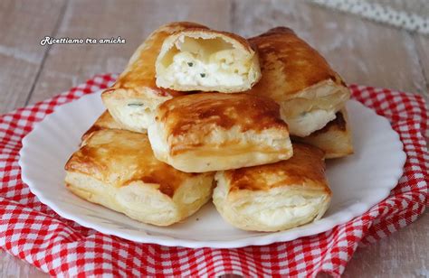 Fagottini Di Sfoglia Ripieni Con Crema Di Formaggio Ricetta Veloce