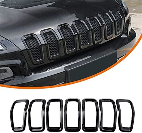 Amazon Front Grille Cover Inserts Fits 2014 2018 Jeep Cherokee