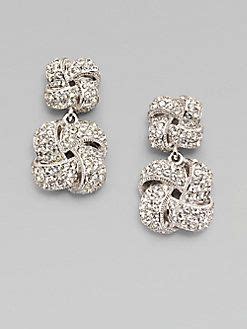 Adriana Orsini Double Knot Drop Earrings 95