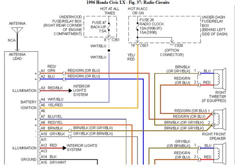 Diagram Radio Wiring For Honda Civic