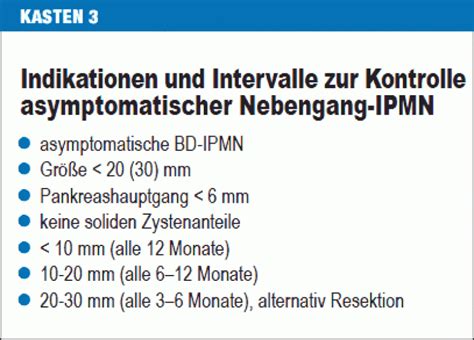 Intraduktale papillär muzinöse Neoplasie des Pankreas