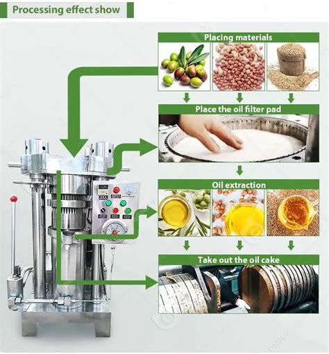 Presse Huile Pressure Small Manual Hydraulic Ginger Extraction