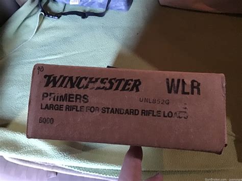 Case Of 5000 Winchester Large Rifle Primers WLR Reloading Primers At