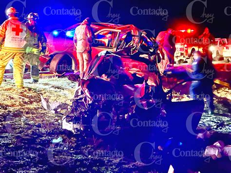 Eran Mujeres Las Tres Occisas Del Accidente De Carretera Parral Una Tenía 7 Años Contacto Hoy