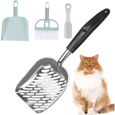 Dingdongji Pelle Chat En M Tal Pelle Liti Re Pour Chat Set Pelle