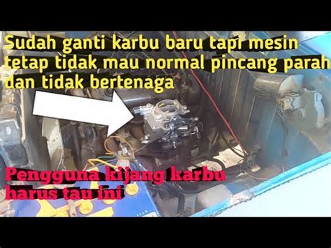 Sudah Ganti Karbu Baru Tapi Masih Tidak Bertenaga Boros Pincang Brebet