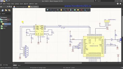 Altium S Nguy N L B I Thay I Ch N Linh Ki N V T O File Pcb