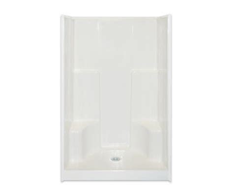 SG 4895 SH 2S 36 X 48 AcrylX Alcove One Piece Shower With Center Drain