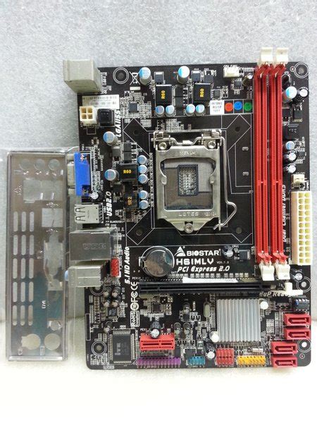 Jual Mainboard Mobo Motherboard Intel LGA 1155 Onboard Biostar H61 Ivy