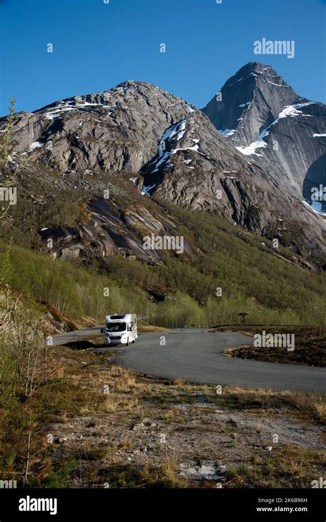 Stetinden is a 1392 meter high granite summit with obelisk-shape in ...