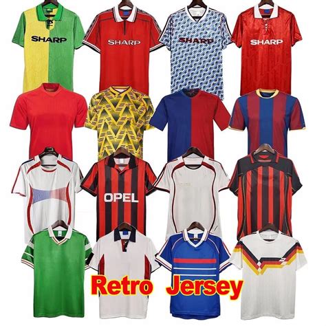 Top Grade Thailand Quality Breathable Quick Dry Classic Retro Shirt