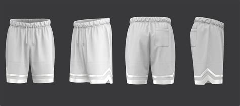 ArtStation - Basketball Shorts | Resources