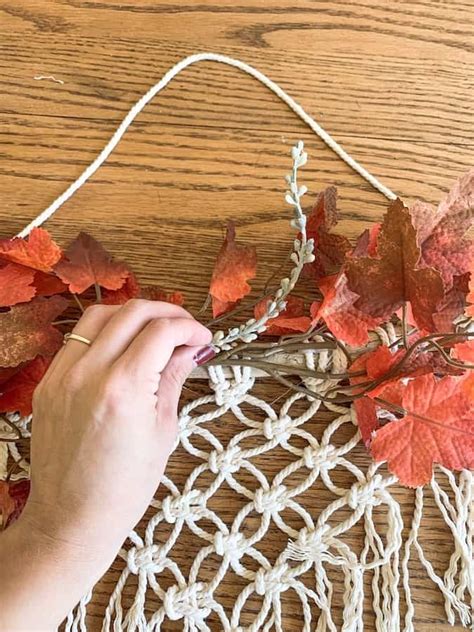 Easy Diy Fall Macrame Wall Hanging Joyful Derivatives