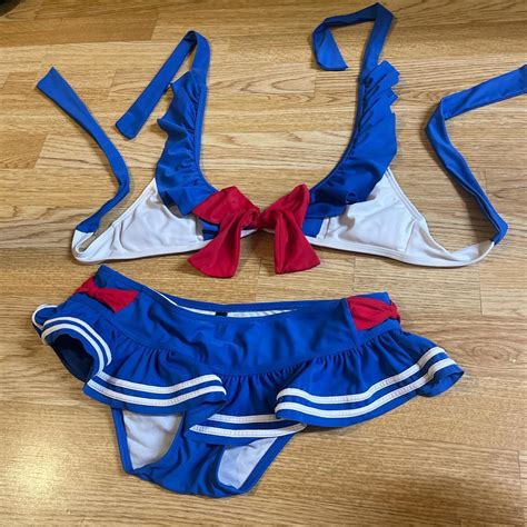 Cosplay Sailor Bikini Hot Topic Brought It From Depop