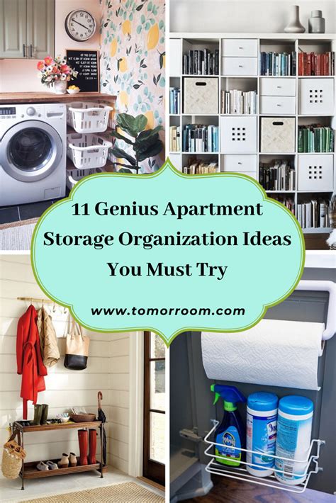 8 Genius Apartment Storage Organization Ideas You Must Try Apartment