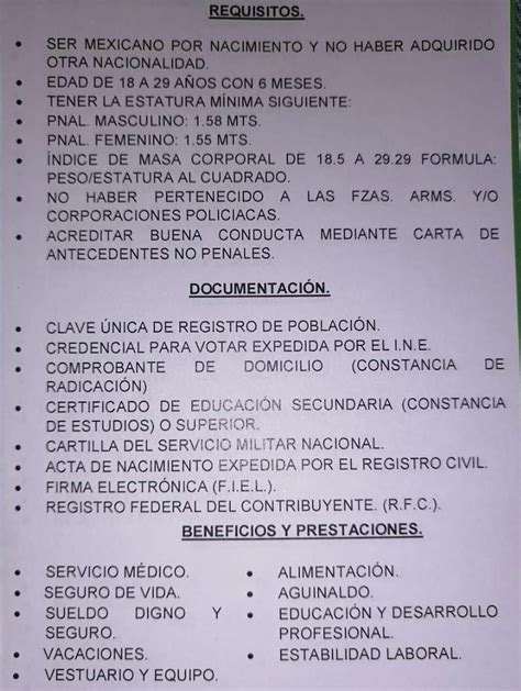 ¿quieres Ingresar A La Guardia Nacional Aquí Te Decimos Los Requisitos