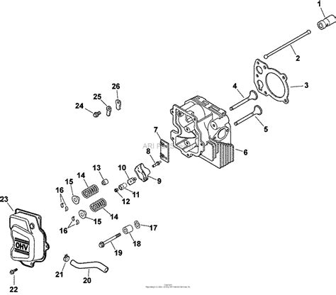 Kohler Cv John Deere Hp Kw Parts Diagram For Head