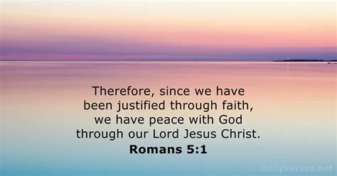 October 6 2022 Bible Verse Of The Day Romans 5 1 DailyVerses Net