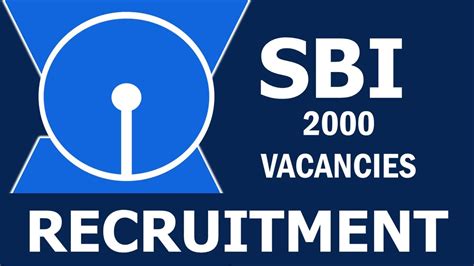 Sbi Recruitment 2023 Sbi Released 2000 New Jobs Of Probationary