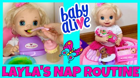 Baby Alive Layla S Nap Routine With Skye Feeding Potty Training