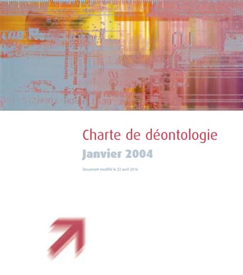 Charte de déontologie Ineris