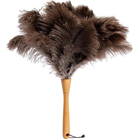 Plumeau 35 Cm Avec Plumes DAutruche Véritables Plumeau DAutruche