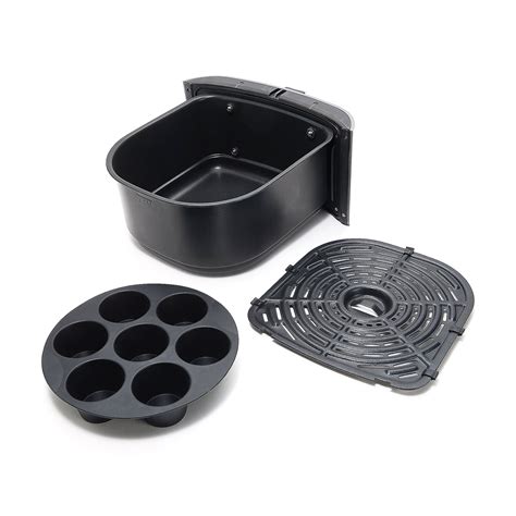 Powerxl 10 In 1 7 Qt Air Fryer Steamer Muffin Pan Black Powerxl