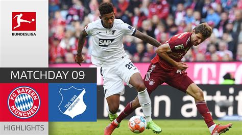 Fc Bayern München Tsg Hoffenheim 4 0 Highlights Matchday 9