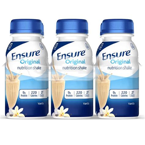 Ensure Nutrition Shake Vanilla Pk Walgreens