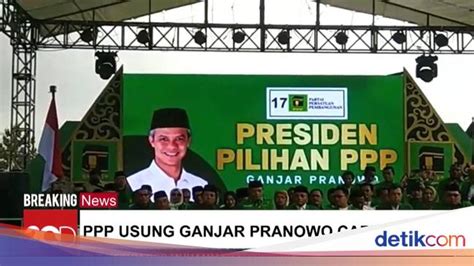 Deklarasi Dukungan Ppp Untuk Ganjar Pranowo Capres 2024