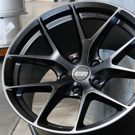 19x105 Esr Rf02 Rf2 5x120 22 Matte Black Wheels New Set4 Wheels