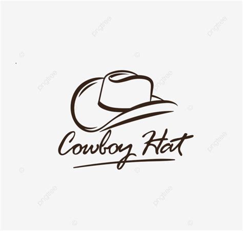 Cowboy Hat Sketch Vector Design Images Cowboy Hat Sketch Vector