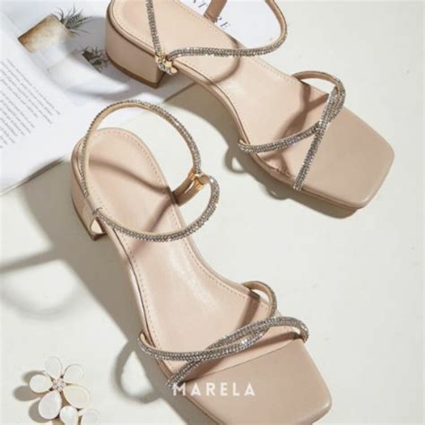 Jual Marela Selena Heels Cm Sendal Hak Tahu Wanita Heels Pesta