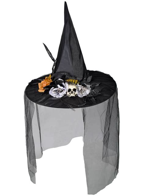 Buy Deluxe Black Witch Hat Shop Halloween Accessories