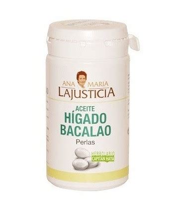 Ana Maria De Lajusticia Aceite Higado Bacalao Bienestar Salud