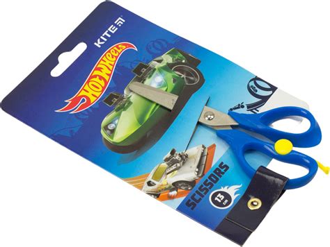 Ножиці дит Kite HW22 129 Hot Wheels 13см з пружиною 24 ID 1579544431 цена 42 20