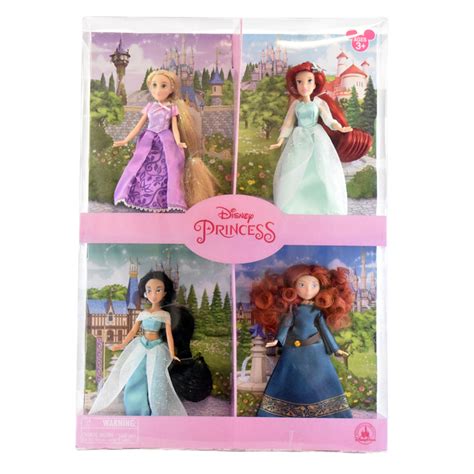 Disney Dolls - Princess Collection Mini Dolls - Rapunzel Jasmine Ariel ...